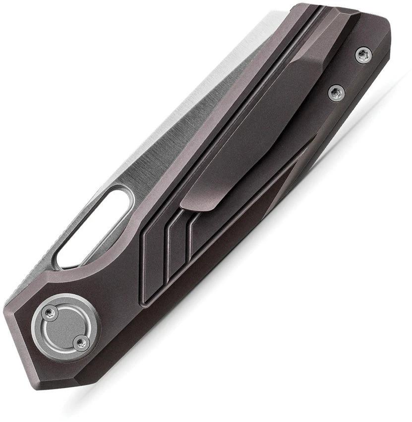 Vosteed Xeno Vanchor Lock Red Folding Knife For EDC Enthusiasts With Secure Precision Build A3804 by Vosteed