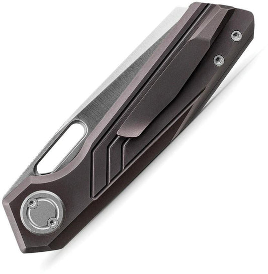 Vosteed Xeno Vanchor Lock Red Folding Knife For EDC Enthusiasts With Secure Precision Build A3804 by Vosteed