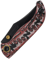 Vosteed Naga Top Linerlock Micarta EDC Knife - 3.5 Inch S35VN Blade For Everyday Carry Enthusiasts by Vosteed