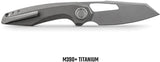 Vosteed Thunderbeast Vanchor Lock Titanium Knife A4302 - Lightweight Titanium Frame With Precise Craftsmanship by Vosteed