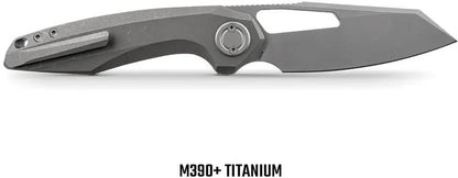 Vosteed Thunderbeast Vanchor Lock Titanium Knife A4302 - Lightweight Titanium Frame With Precise Craftsmanship by Vosteed
