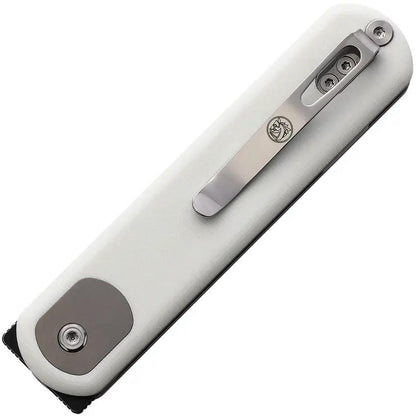 Vosteed Corgi Trek Lock White G10 EDC Knife - 3 Inch Sandvik 14C28N Blade For Collectors by Vosteed