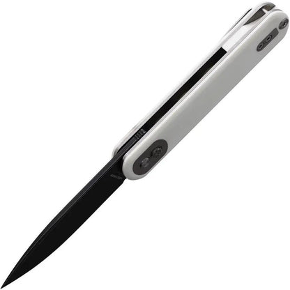 Vosteed Corgi Trek Lock White G10 EDC Knife - 3 Inch Sandvik 14C28N Blade For Collectors by Vosteed