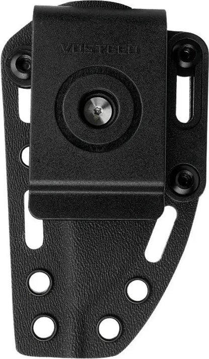 Vosteed H-Back Fixed Blade Knife Nitro V Steel 3 Inch Clip Point Full Tang Kydex Sheath - Compact Rugged Outdoor EDC by Vosteed