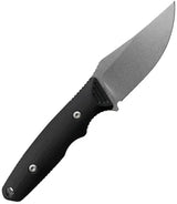 Vosteed H-Back Fixed Blade Knife Nitro V Steel 3 Inch Clip Point Full Tang Kydex Sheath - Compact Rugged Outdoor EDC by Vosteed