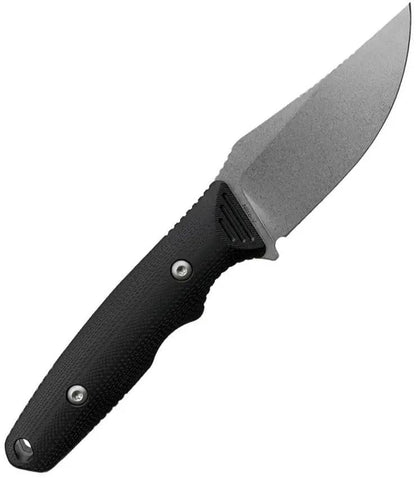 Vosteed H-Back Fixed Blade Knife Nitro V Steel 3 Inch Clip Point Full Tang Kydex Sheath - Compact Rugged Outdoor EDC by Vosteed
