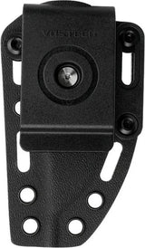 Vosteed H Back Fixed Blade Knife With Nitro V Steel 3 Inch Clip Point Blue G10 Handle For Outdoor EDC Enthusiasts by Vosteed