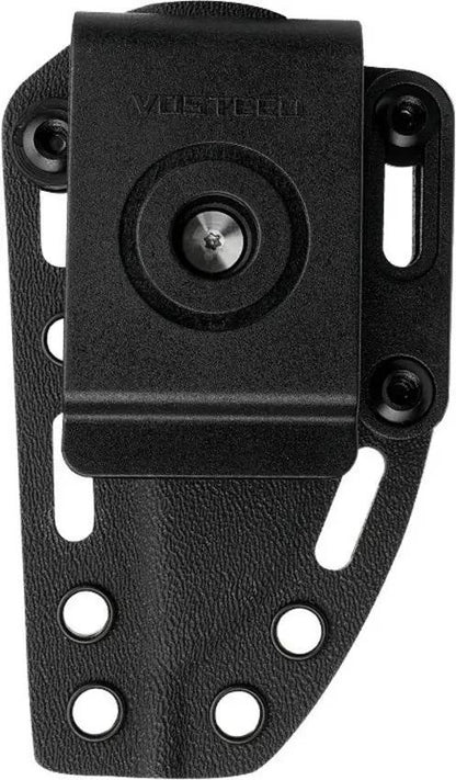Vosteed H Back Fixed Blade Knife With Nitro V Steel 3 Inch Clip Point Blue G10 Handle For Outdoor EDC Enthusiasts by Vosteed