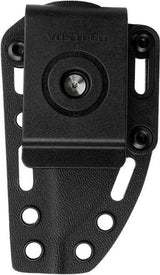 Vosteed H-Back Fixed Blade Knife Nitro V 3-Inch Clip Point Blue Ocean Micarta Full Tang - Compact EDC for Outdoor Tasks by Vosteed