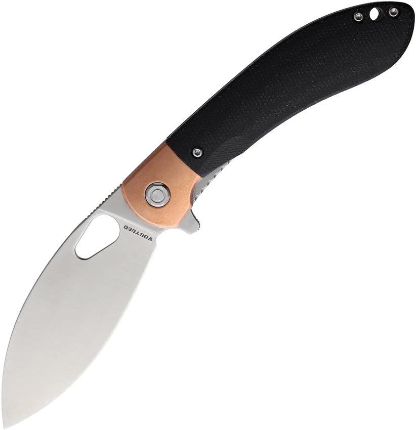Vosteed Nightshade Linerlock Black NSK001 by Vosteed