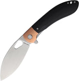 Vosteed Nightshade Linerlock Black NSK001 by Vosteed