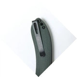 Vosteed Nightshade NSTH32NPMN - Nitro V Blade Green Canvas Micarta Handle Compact EDC Knife by Vosteed