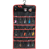 Vosteed Knife Roll X0116 - Durable 15 Knife Organizer For Knife Enthusiasts With Hook And Zipper Pocket by Vosteed