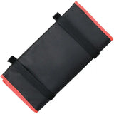 Vosteed Knife Roll X0116 - Durable 15 Knife Organizer For Knife Enthusiasts With Hook And Zipper Pocket by Vosteed