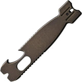 Vosteed Shark Bomb Prybar Titanium EDC Tool - Ultra Compact Titanium Multi Tool With Bottle Opener And Hex Wrenches by Vosteed