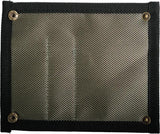 Vosteed Knife Pouch Three Pocket Nylon 5-Inch - Secure Metal Snap Closure For EDC Durable Hang Pack by Vosteed