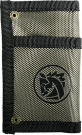 Vosteed Knife Pouch Three Pocket Nylon 5-Inch - Secure Metal Snap Closure For EDC Durable Hang Pack by Vosteed
