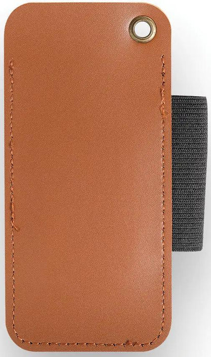 Vosteed Leather Pocket Sheath X0141 Premium Brown EDC Knife Sheath Compact 4.5 By 2.5 Inches by Vosteed