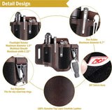 Viperade PL3 Multi Tool Belt Sheath PL3-DB - Belt Holster With Quick Release Key Holder And Flashlight Pocket by Viperade