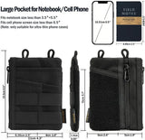 Viperade VE18 EDC Pocket Organizer - Durable 500D Polyester, YKK Zippers, MOLLE Straps, Multiple Pockets by Viperade