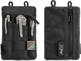 Viperade VE1 Organizer Pouch Black - Durable 500D Oxford Fabric EDC Pouch With MOLLE Front Zipper Pocket by Viperade