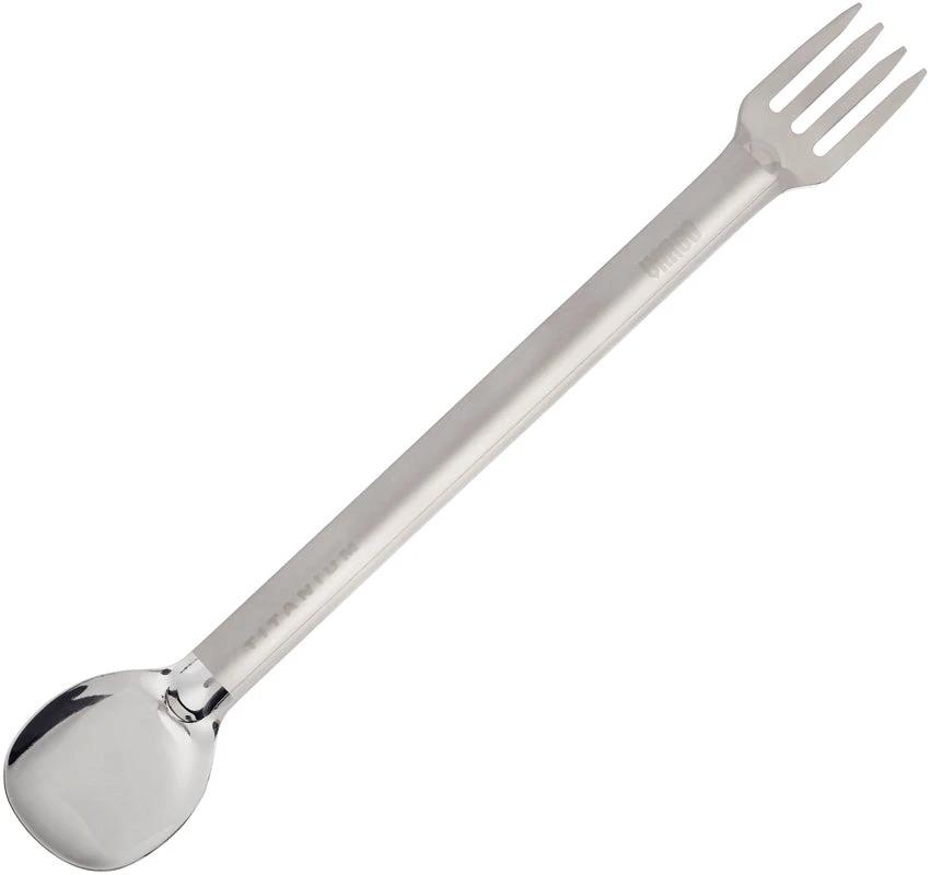 Vargo Long Handle Fork-N-Spoon Ti T-224 by Vargo