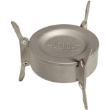 Vargo Triad Stove T-305 - Titanium Multi-Fuel Stove With Retractable Legs And Pot Support by Vargo