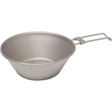 Vargo Sierra Cup Titanium 300ml Ultralight Camp Pot - Dual-Use Cup And Pot With Foldaway Locking Handle by Vargo