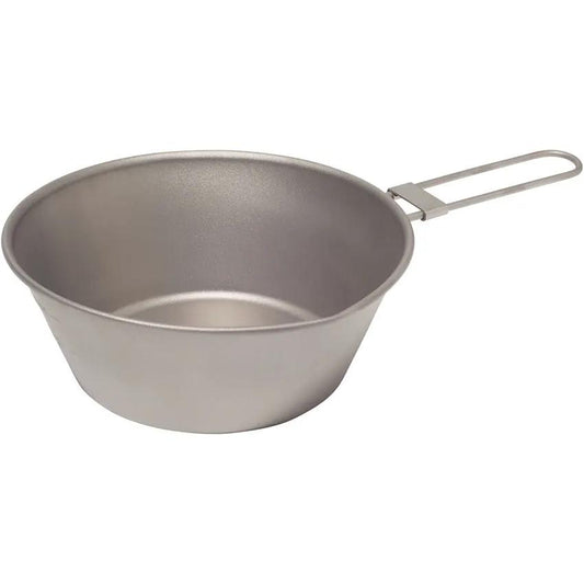 Vargo Sierra Titanium Cup Pot 450ml - Ultralight Camping Gear With Locking Foldaway Handle by Vargo