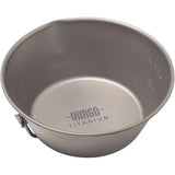 Vargo Sierra Titanium Cup Pot 450ml - Ultralight Camping Gear With Locking Foldaway Handle by Vargo
