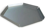 Vargo Hexagon Stove Base Plate VR338 - Lightweight 1.25mm Aluminum With Raised Edges To Contain Ashes by Vargo