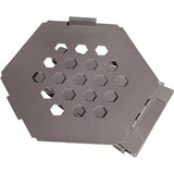 Vargo Hexagon Backpacking Wood Stove T-415 - Slim Fold Flat Design For Quick Setup And Efficient Cooking by Vargo