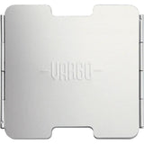 Vargo Aluminum Windscreen - Lightweight Gray Aluminum Construction With Fold Flat Design For Camp Stoves by Vargo