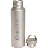 Vargo Water Bottle With Titanium Lid - Lightweight, Corrosion-Resistant Titanium Construction by Vargo