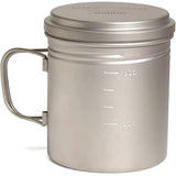 Vargo BOT 700 Mug - Titanium Construction With Foldaway Handle And Screw Top Lid by Vargo