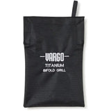 Vargo BiFold Grill T-488 - Ultra Lightweight Titanium Folding Grill With 60 Sq In Cooking Surface by Vargo
