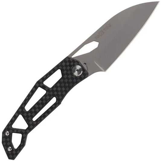 Vargo KaTi TC2 Linerlock Knife - Titanium Blade And Carbon Fiber Handle For EDC Enthusiasts by Vargo
