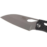 Vargo KaTi TC2 Linerlock Knife - Titanium Blade And Carbon Fiber Handle For EDC Enthusiasts by Vargo
