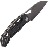 Vargo KaTi TC2 Linerlock Knife - Titanium Blade And Carbon Fiber Handle For EDC Enthusiasts by Vargo