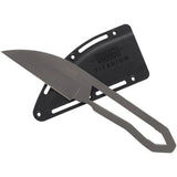 Vargo KaTi WC-1 Fixed Blade Knife - Titanium Wharncliffe 3-Inch One-Piece With Kydex Sheath For Outdoor Survivalists by Vargo