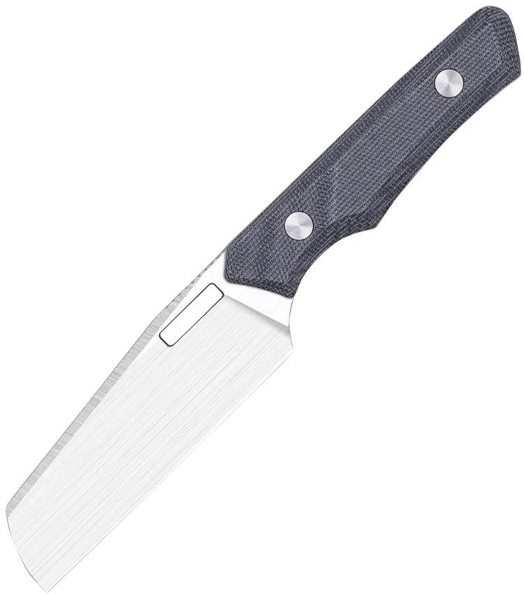 Vero Engineering Axon Fixed Blade Hand SatinMic V-VAFB-HBM-FBK-0401-S by Vero Engineering