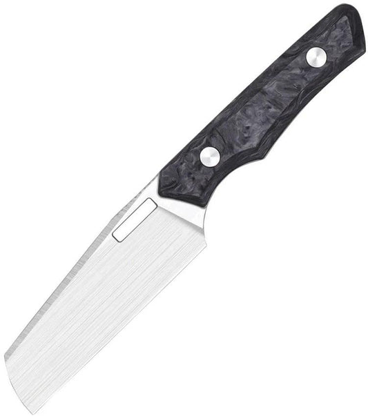 Vero Engineering Axon Fixed Blade Hand Satin CF V-VAFB-HMCF-FBK-0402-S by Vero Engineering
