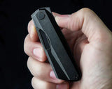 Vero Engineering Neuron Double Detent Folder - Bohler M390 Blade, Titanium Handle, Extended Tang by Vero Engineering