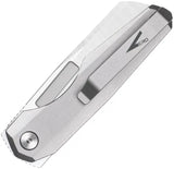 Vero Engineering Neuron Double Detent Folder - 2.75 Inch Bohler M390 Sheepsfoot Blade, Titanium Handle by Vero Engineering