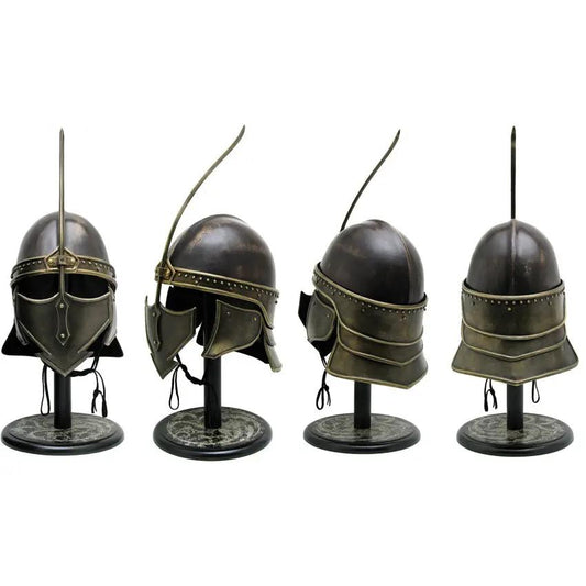 Valyrian Steel GOT Unsullied Helmet VS0110 - Official HBO Replica With Leather And Steel, Limited Edition 2500 by Valyrian Steel