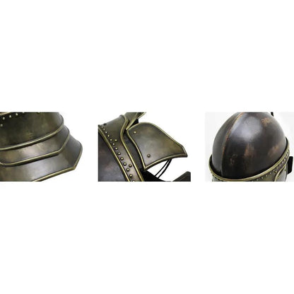Valyrian Steel GOT Unsullied Helmet VS0110 - Official HBO Replica With Leather And Steel, Limited Edition 2500 by Valyrian Steel
