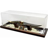 Valyrian Steel Arya's Blade - Official Game of Thrones Replica With Wooden Display Stand Westeros Map and Acrylic Dome by Valyrian Steel