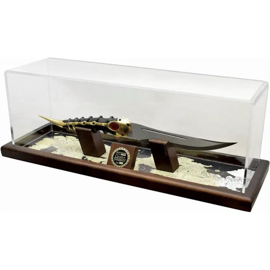 Valyrian Steel Arya's Blade - Official Game of Thrones Replica With Wooden Display Stand Westeros Map and Acrylic Dome by Valyrian Steel