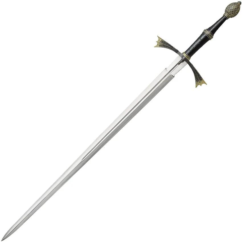 Valyrian Steel Dark Sister Sword Of Daemon - Display Replica With Targaryen Sigil Plaque by Valyrian Steel