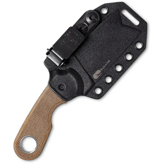 Viper Berus 1 Fixed Blade Knife - M390 Drop Point, Full Tang, Micarta Handle, Kydex Sheath For Outdoors Enthusiasts by Viper